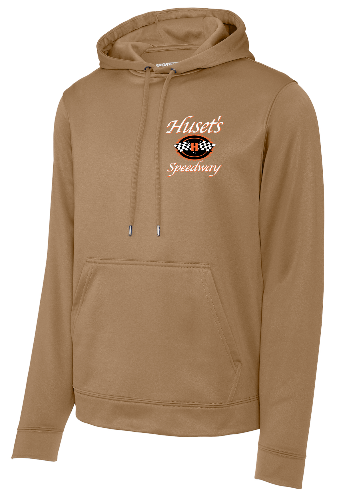 Huset's Speedway Handmade Racing Tan Sweatshirt Front