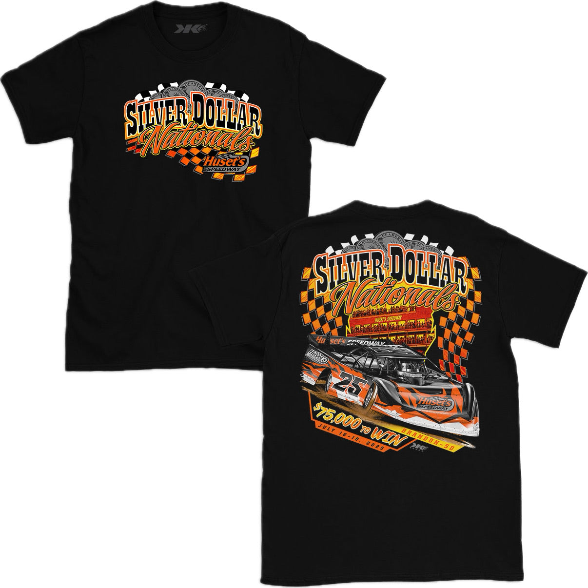 25 Silver Dollar Nationals Black Short Sleeve