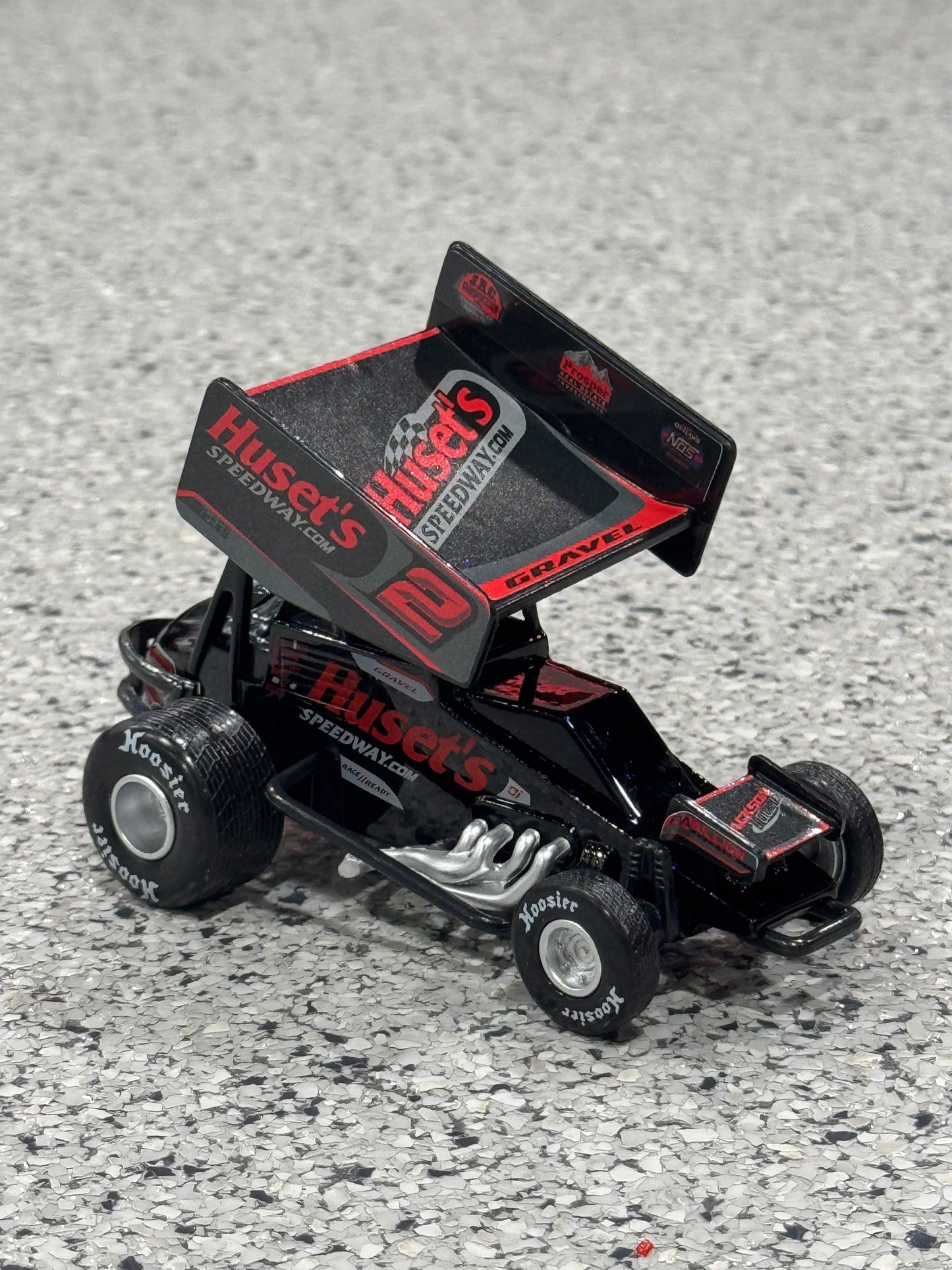 NEW! 2025 David Gravel Pull-Back Sprint Car!