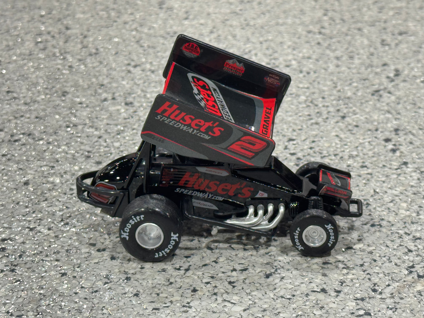 NEW! 2025 David Gravel Pull-Back Sprint Car!