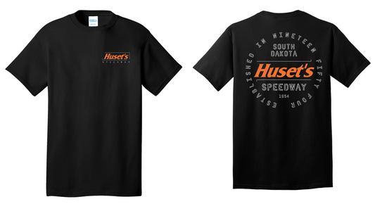 Huset's Circle Back Logo Cotton T-Shirt