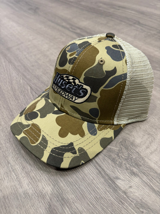 Huset's Camo Snapback Hat