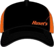 PRE-ORDER Limited Edition Race Ready X Huset's Black and Orange Hat