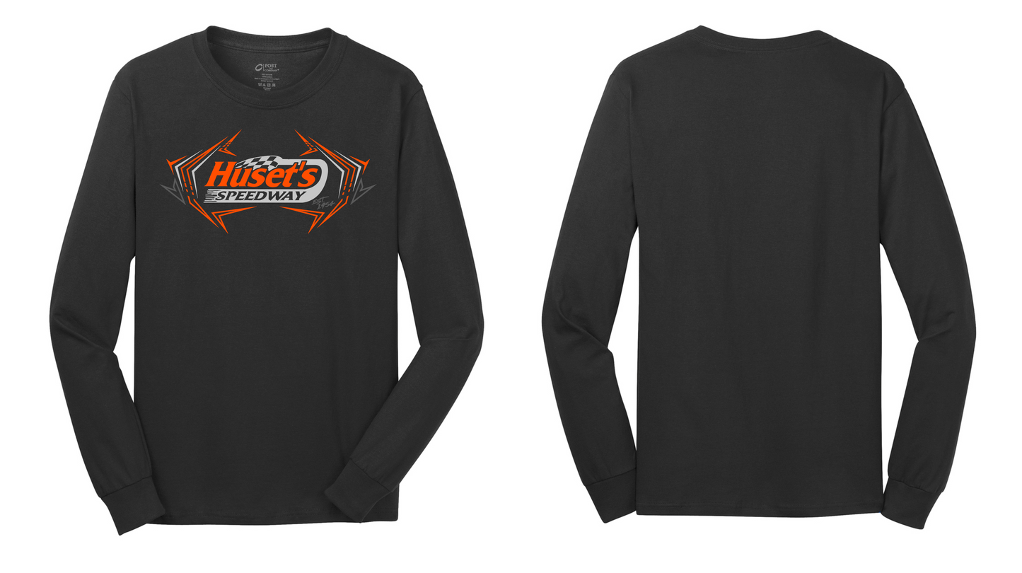 Huset's Linear Art Logo Long Sleeve