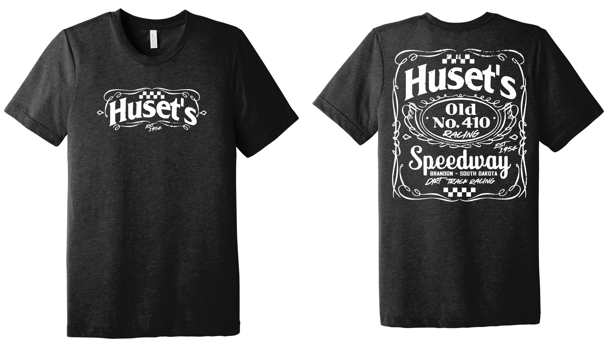 Huset's Jack Daniels Heather Gray Short Sleeve