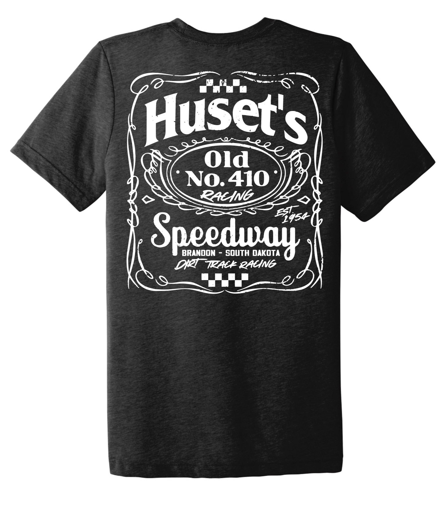 Huset's Jack Daniels Heather Gray Short Sleeve