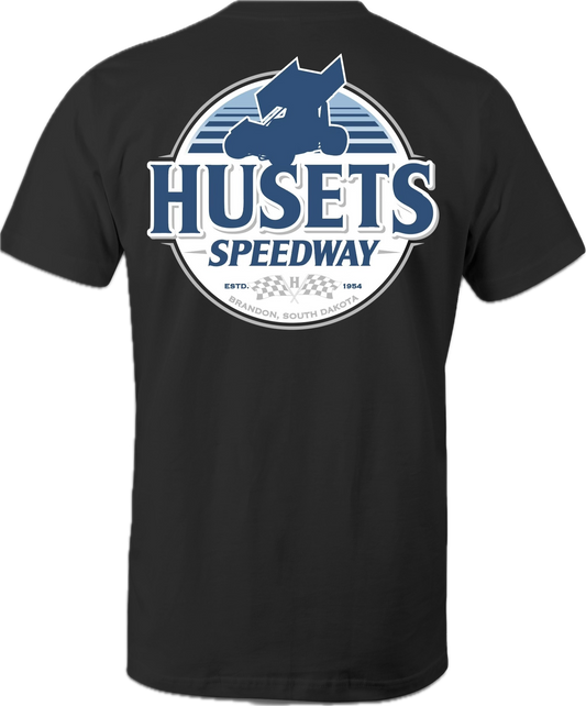 Huset's Latte D1 Black Short Sleeve Back