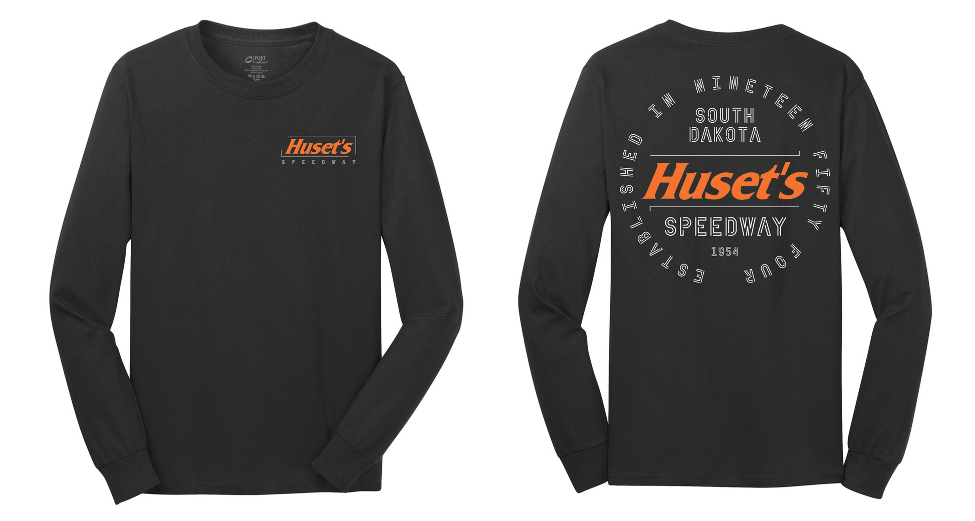 Huset's Speedway Circle Back Logo Long Sleeve