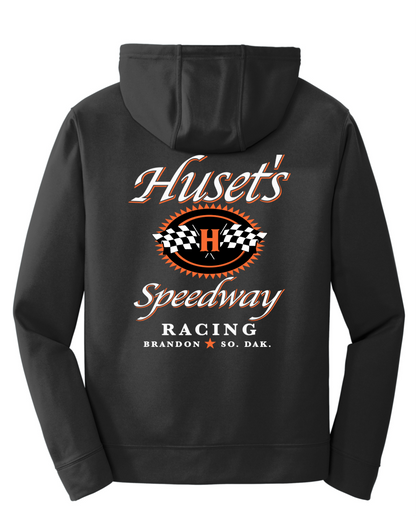 Huset's Speedway Handmade Racing Black Sweatshirt Back