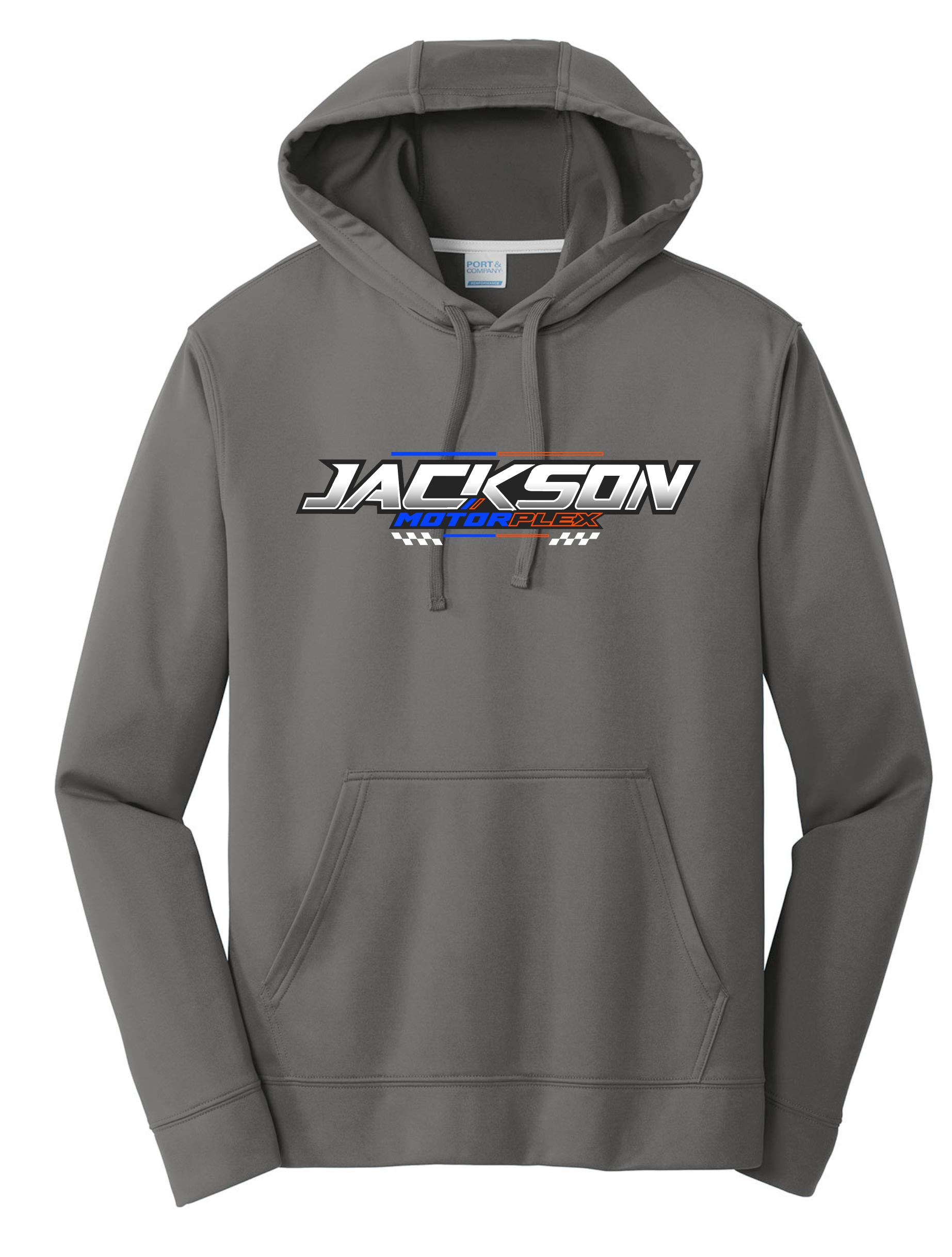 Jackson Motorplex Gray Sweatshirt Front