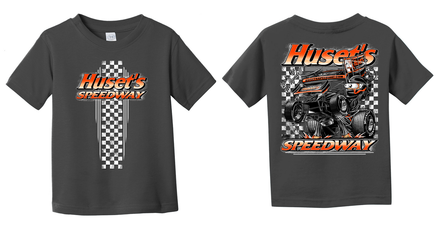 YOUTH Huset's Sprint Car 24' Black Short Sleeve