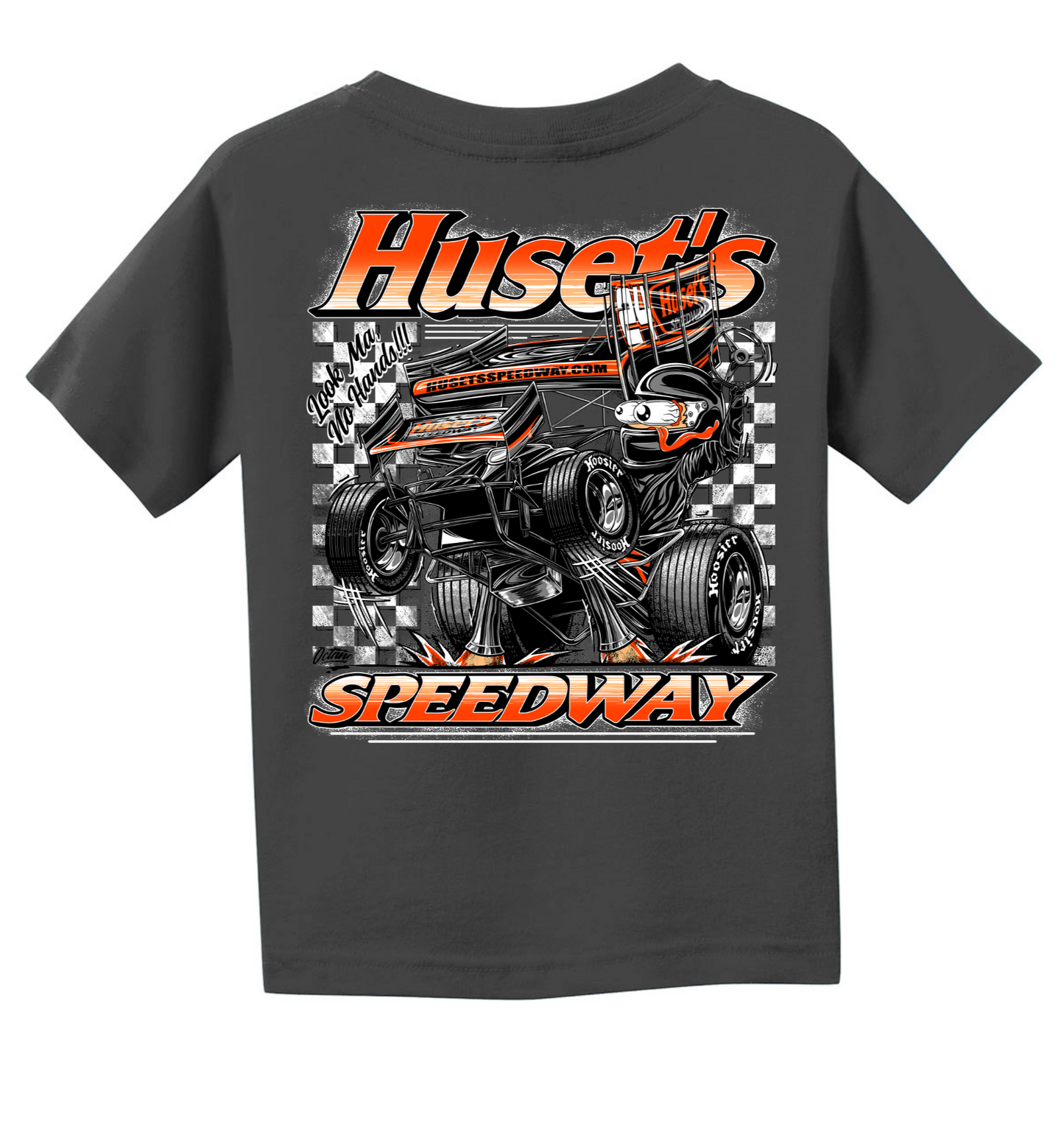 YOUTH Huset's Sprint Car 24' Black Short Sleeve
